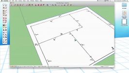 صفر تا صد اسکچاپ Sketchup Modeling a Floor Plan