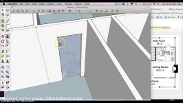 صفر تا صد اسکچاپArchitectural Floorplan Google Sketchup