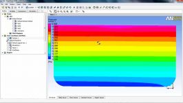 شبیه سازی انتقال حرارت جابه جایی تشعشع در انسیس CFX