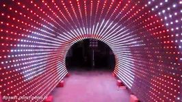نورپردازی تونل LED پیکسلی دیجیتال