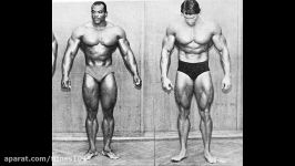 Arnold Schwarzenegger vs. Sergio Oliva 1972 Mr. Olympia  Photo Comparison