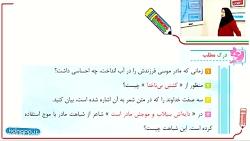 فارسی چهارم دبستان درس سیزدهم مبحث لطف حق