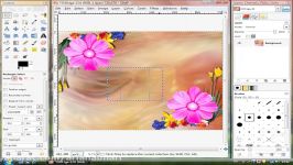 برنامه ویرایش عکس رایگان گیمپ Gimp درس 56 انتخاب لایه ها Selection Layers