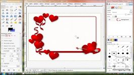 برنامه ویرایش عکس رایگان گیمپ Gimp درس 19 مربع مستطیل Rectangle