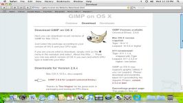 برنامه ویرایش عکس رایگان گیمپ Gimp درس 4 دانلود نصب بروی مک Download Install on Mac