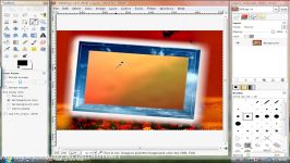 برنامه ویرایش عکس رایگان گیمپ Gimp درس 27 قطره چکان Color picker