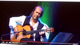 But Paco de Lucia rests thumb on 6th in picado Translation My Pica