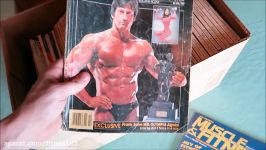 Unboxing Old Bodybuilding Magazines