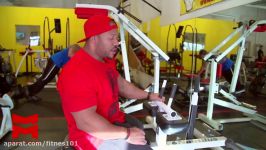 Phil Heath تمرین عضلات ساق