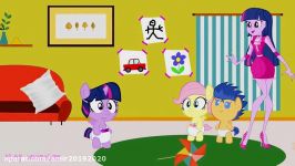 My Little Pony MLP Equestria Girls Transforms with Animation Love Story Real Life