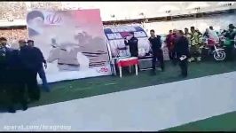 مراسم فرهنگی دیدار پرسپولیس تهران گسترش فولاد