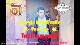 Uzeyir Mehdizade Sene Ne Remix karaoke Aqil Musayev 