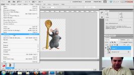 40 سعید طوفانی  آموزش فتوشاپ معمولی  ذخیره فایل برای فلش  Adobe Photoshop Training