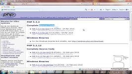 ساخت وب سایت بتوسط Joomla درس 12 دانلود نصب پی اچ پی Download install PHP