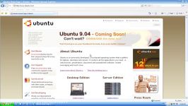 تدریس لینوکس اوبنتو Linux Ubuntu درس 1 دانلود لینوکس اوبنتو 8.10 Download