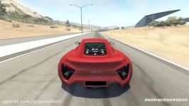 بازی جدید  Beamng drive  تصادفات