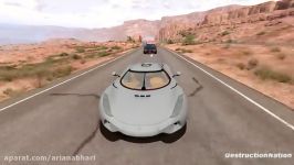 بازی جدید  Beamng drive  تصادفات