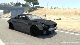 بازی جدید  Beamng drive  تصادفات