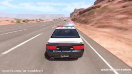 بازی جدید  Beamng drive  تصادفات