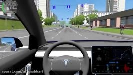 City Car Driving  Tesla Model 3  Fast Driving