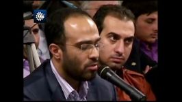 شعرخوانی محمد صمیمی در محضر رهبر انقلاب