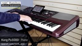 صداها Korg Pa1000 vs. Yamaha PSR S970