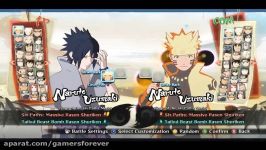 گیم پلی بازی Naruto Ultimate Ninja Storm 4