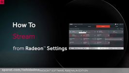 Radeon™ ReLive How to Stream