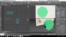آموزش رایگان مدل سازی در نرم افزار 3dmax تریدی مکس