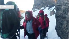 صعود دو کوهنورد هرمزگانی به قله کلیمانجارو