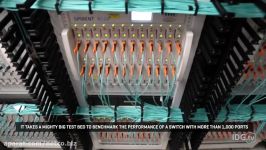 Stress test Cisco Nexus 9516 data center core switch