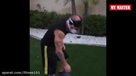 Rey Mysterio vs Dave Bautista Workout Training for Wrestling Return 2018 HD