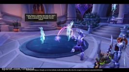 گیم پلی خودم Race Nightborne بازی World of Warcraft