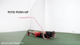 Plyo Push Up Bodyweight Training Exercise