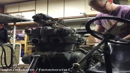 500cc shifter kart breathing FIRE