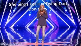 She Sings For Her Dying Dad... Dont Cry 