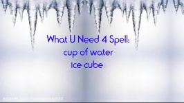 Ice Powers Spell ~My Spell~