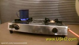 Stove Cooking Light Power from Gasification of Hydrogen Based Fuel