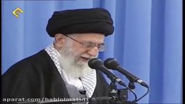 شرح حدیث  محکم کاری را خدا دوست دارد  آیت الله خامنه ای