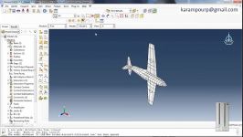 Simulation Collision Aircraft by using the Eulerian method in Abaqus