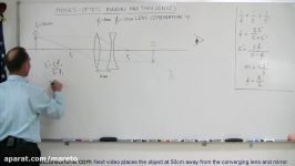 Physics  Optics Lenses 4 of 5 Lens Combinations  Converging