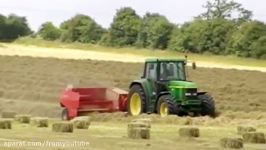 World Amazing Modern Agriculture Equipment Mega Machines Hay Bale Handling Tractor Harvester Loader