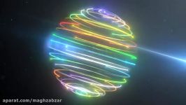 پروژه افترافکت نمایش لوگو در کره نورانی Light Sphere