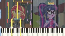 Monday Blues – Equestria Girls Specials – Synthesia Piano Cover