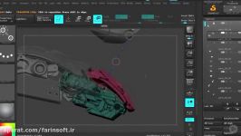 آموزش طراحی کاراکترهای Hard Surface بوسیله ZBrush Key