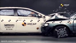 1998 Toyota Corolla vs 2015 Toyota Corolla Auris  Crash Test