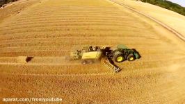 World Amazing Modern Agriculture Equipment Mega Machines Hay Bale Handling Tractor Loader Forklift
