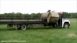 World Amazing Bizarre Modern Agriculture Equipment Mega Machines Hay Bale Handling Tractor Truck