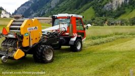 World Amazing Hay Bale Handling Modern Agriculture Equipment Mega Machines Tractor Packer Truck