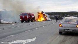 Burning Tractor Mega Machines Farmer Battles Hay Bale Wildfires Agriculture Heavy Equipment in Fire